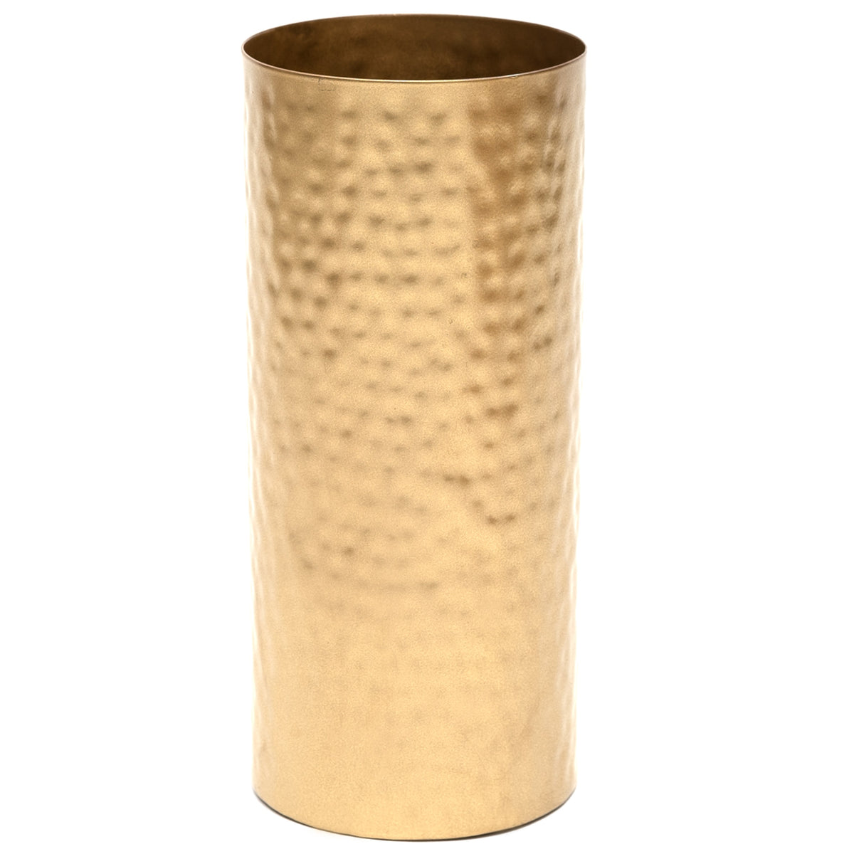 Vase à Fleurs Doré Élégant Olly & Rose - Métal Trempé Haut De Gamme - 23 Cm De Haut Pour Décoration Moderne