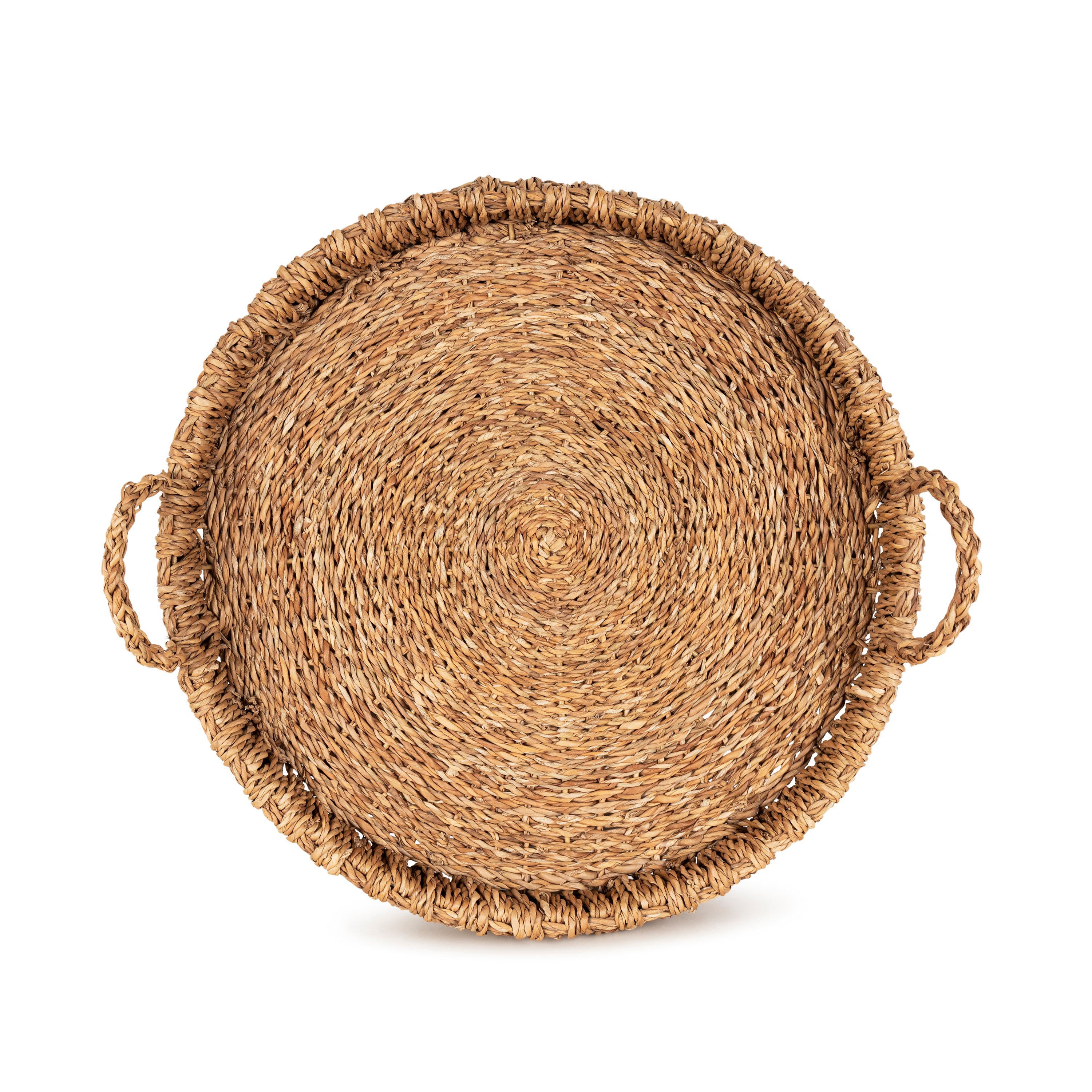 Olly & Rose Extra Large 58cm Diameter Tray - XL  Handwoven Sea Grass Tray