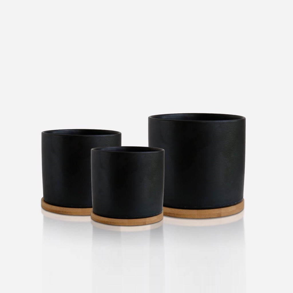 Olly & Rose Oxford Lot de 2 Pots de Fleurs Blancs de Taille oyenne de 18 c pour intérieur et Olly & Rose Oxford Lot de 2 Pots de Fleurs Blancs de Taille oyenne de 18 c pour intérieur et