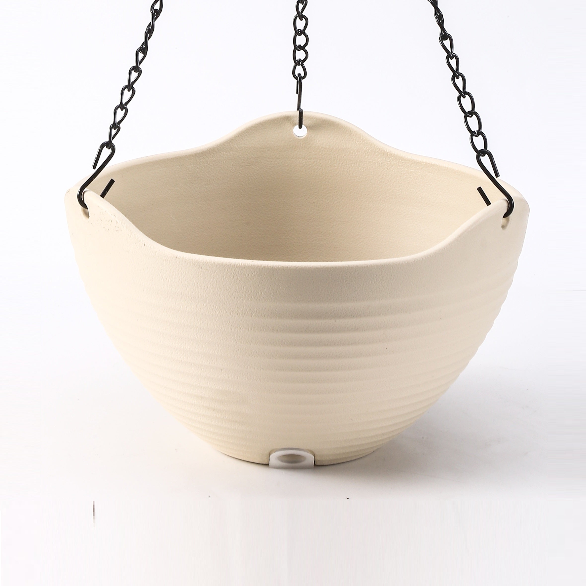 San Marino Hanging Pots 2x24cm Ivory